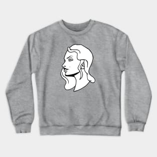 A Woman's Portrait Crewneck Sweatshirt